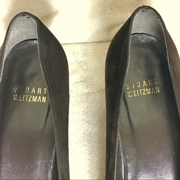 🎉Stuart Weitzman Suede Crisscross Classic Pumps - Picture 6 of 8